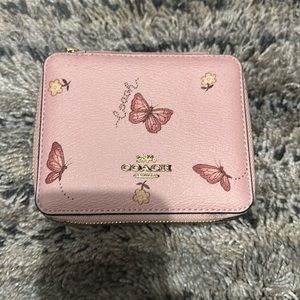 Coach small jewelry box